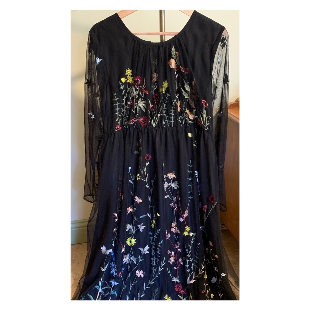 Free People Floral Formal Dress